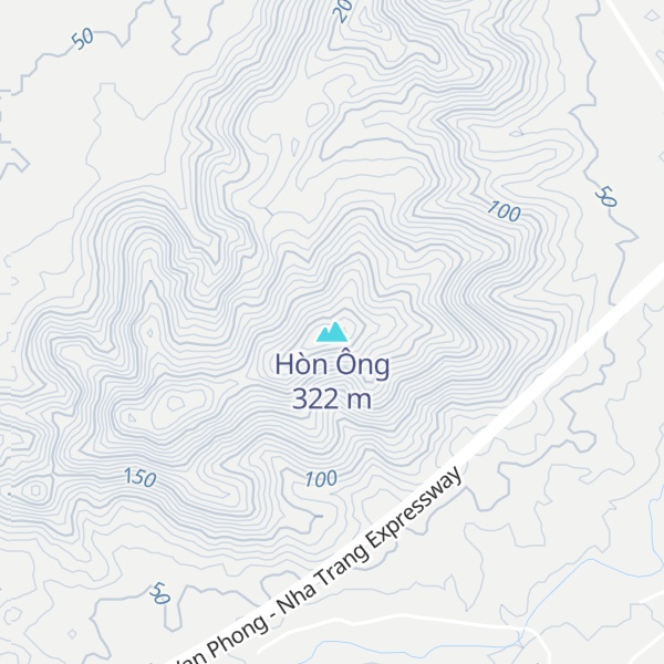 Map of Hòn Ông