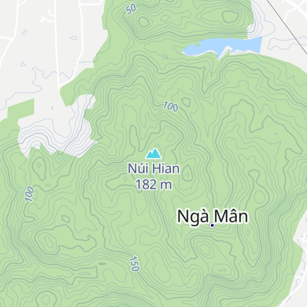 Map of Núi Hian