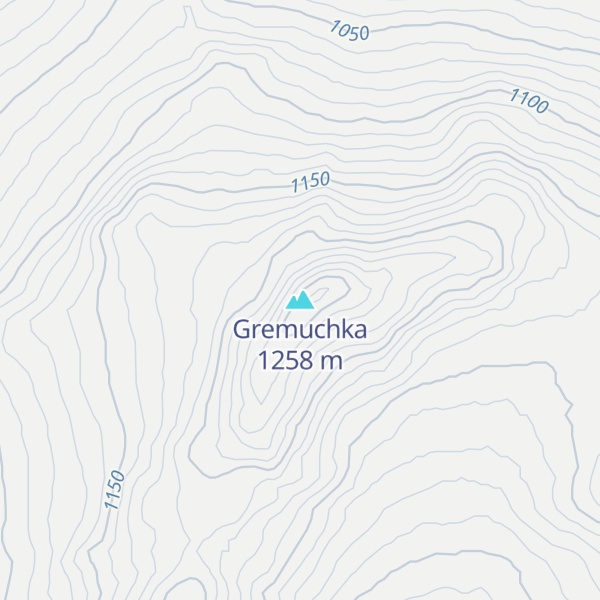 Map of Gremuchka