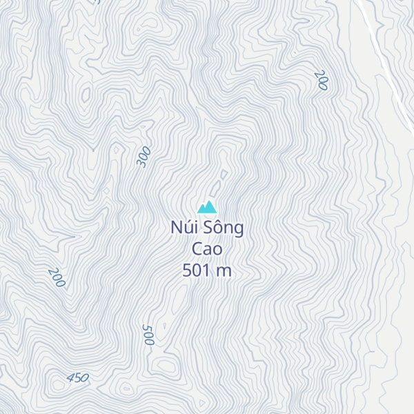 Map of Núi Sông Cao