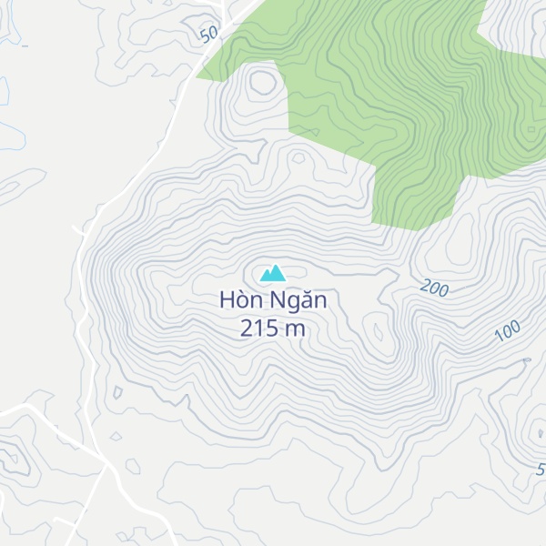 Map of Hòn Ngăn