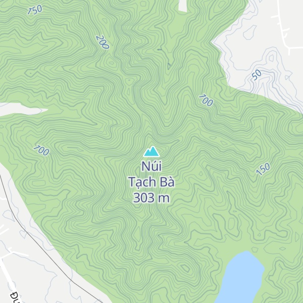 Map of Núi Tạch Bà