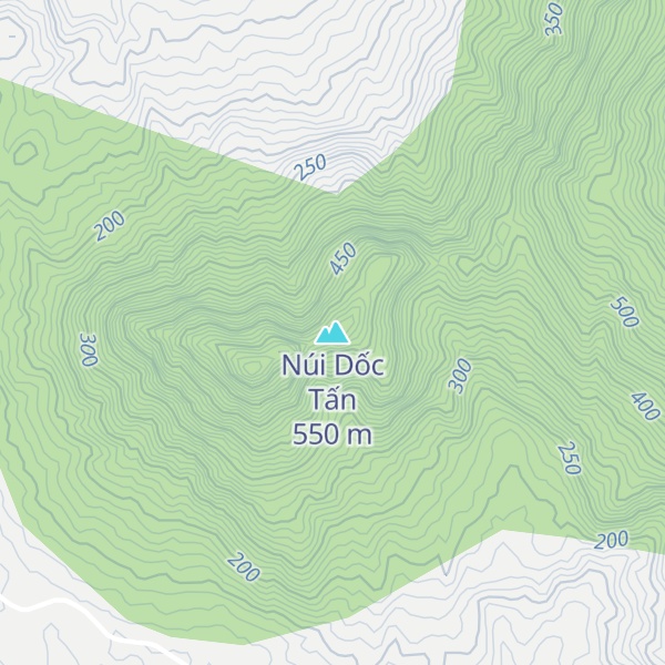 Map of Núi Dốc Tấn