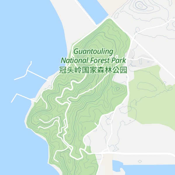 Map of Guantou Ling