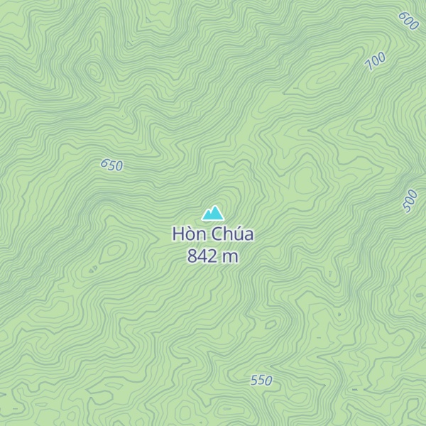 Map of Hòn Chúa