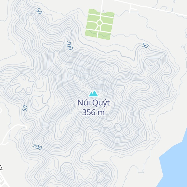 Map of Núi Quýt