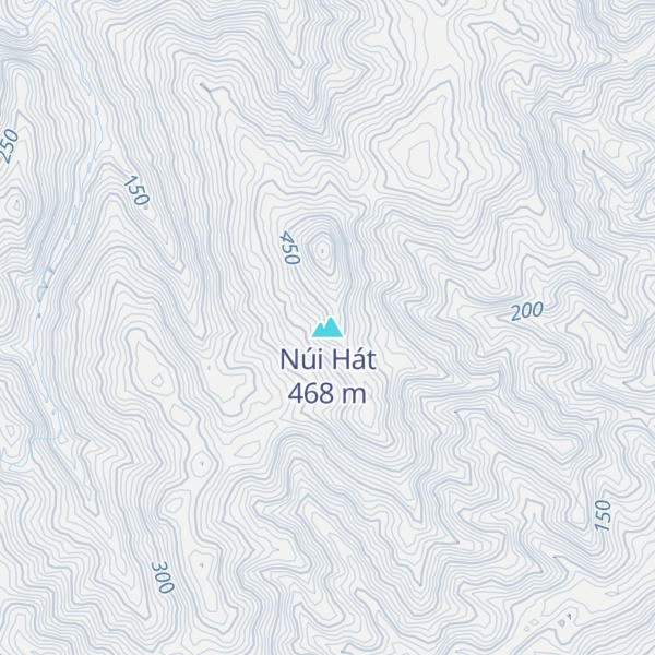 Map of Núi Hát