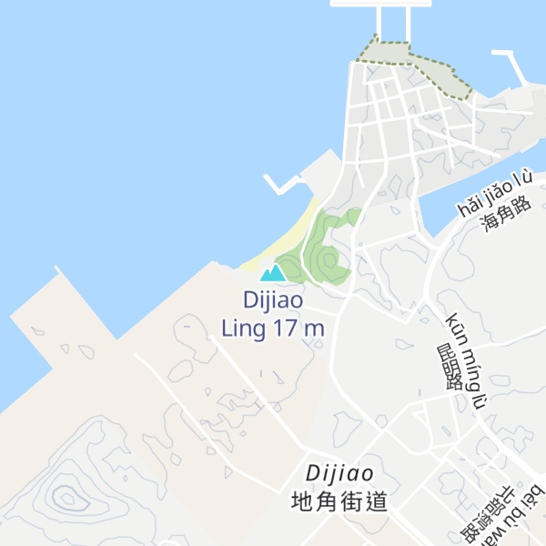 Map of Dijiao Ling