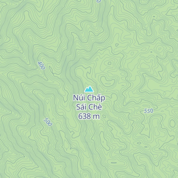 Map of Núi Chấp Sái Chè