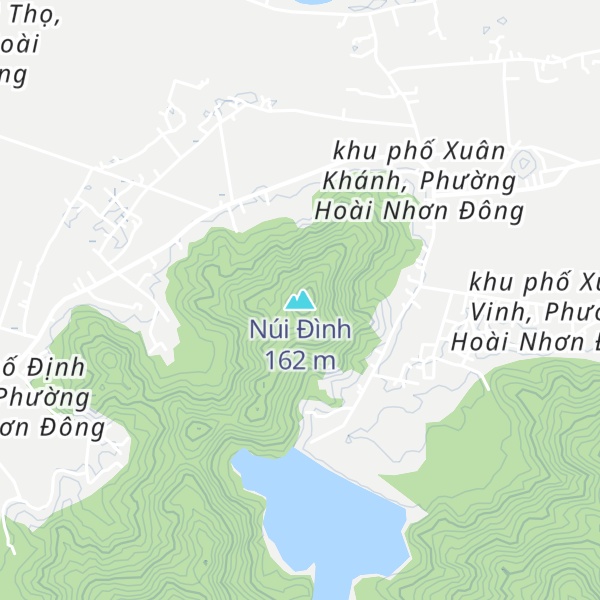 Map of Núi Đình