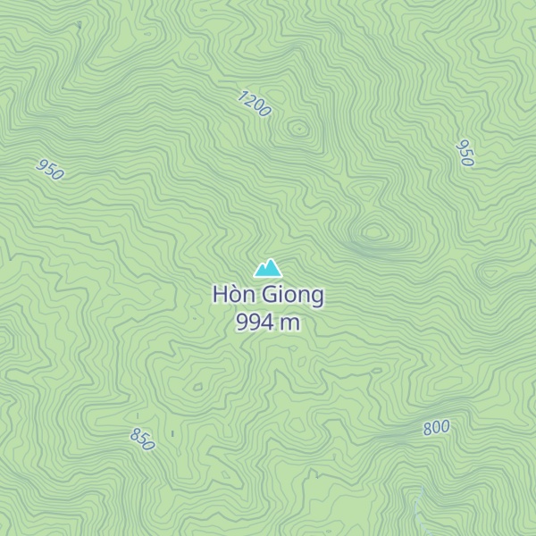 Map of Hòn Giong