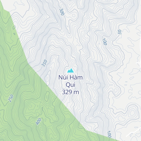 Map of Núi Hàm Qui