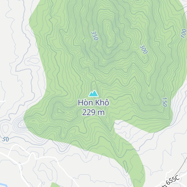 Map of Hòn Khô
