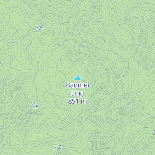 Map of Baomei Ling