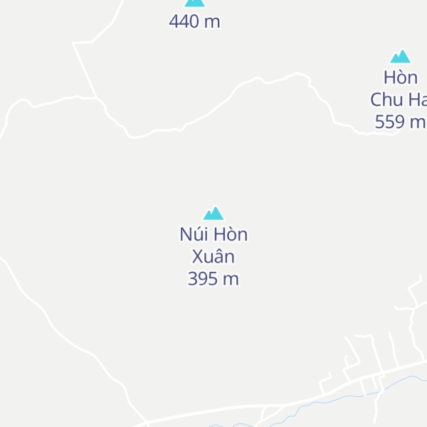 Map of Núi Hòn Xuân