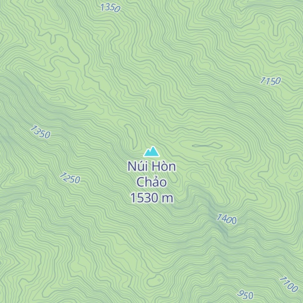 Map of Núi Hòn Chảo