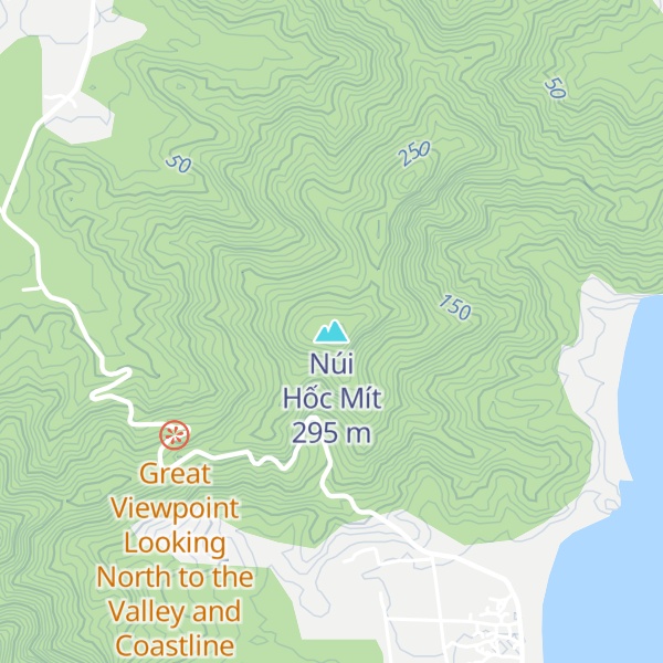 Map of Núi Hốc Mít