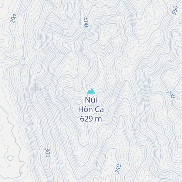 Map of Núi Hòn Ca