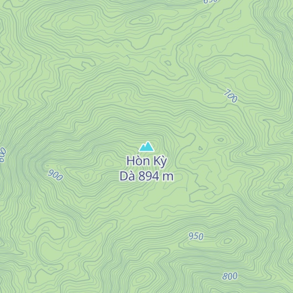 Map of Hòn Kỳ Dà