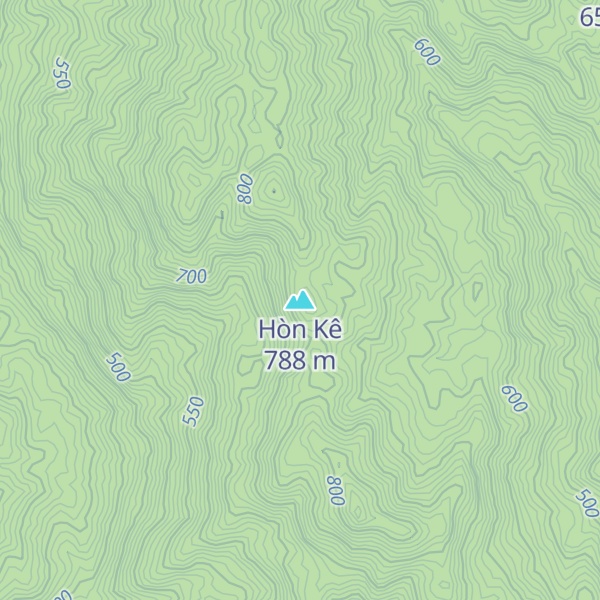 Map of Hòn Kê