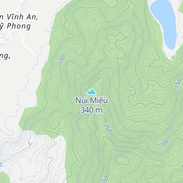 Map of Núi Miếu