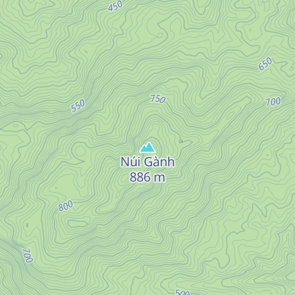 Map of Núi Gành