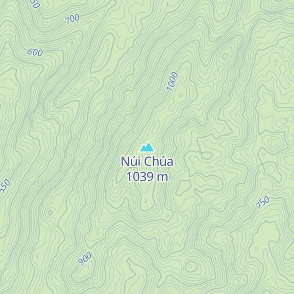 Map of Núi Chúa