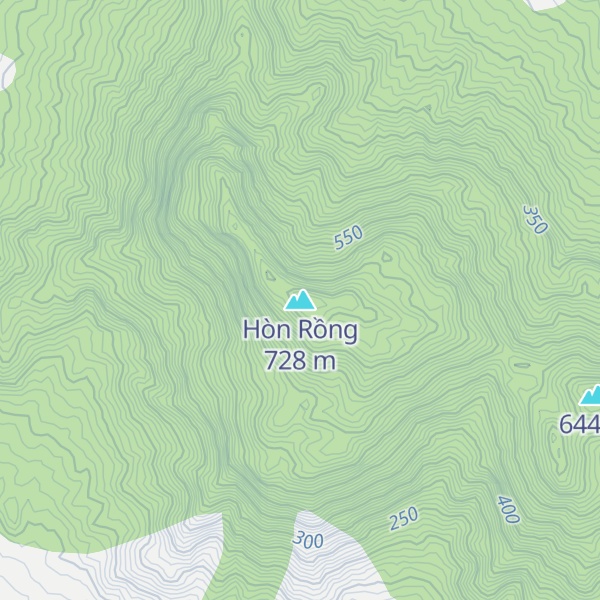 Map of Hòn Rồng