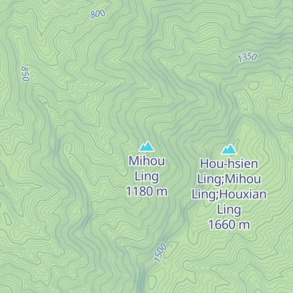 Map of Mihou Ling