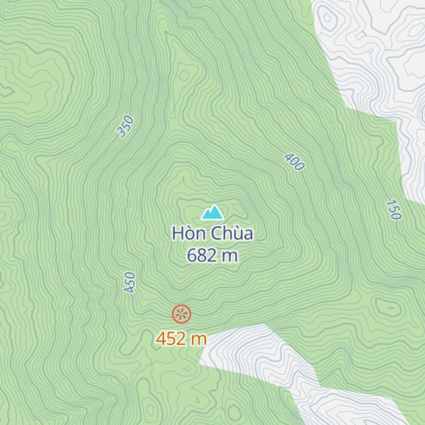 Map of Hòn Chùa