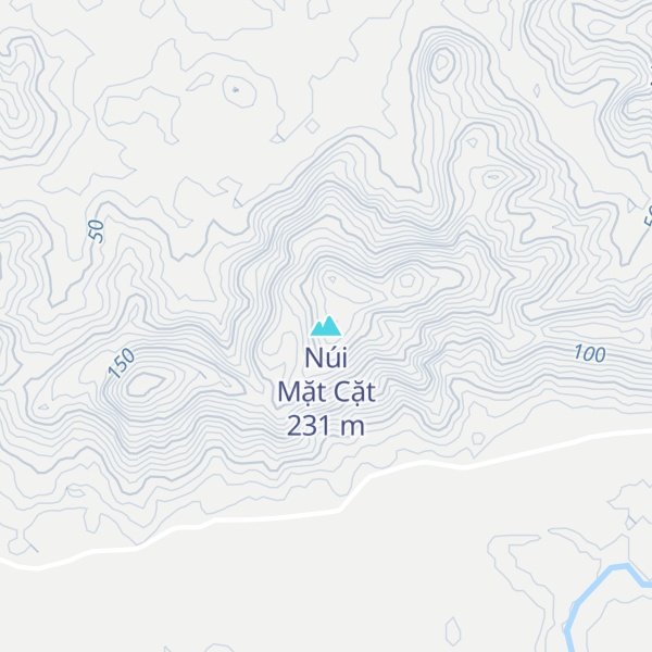 Map of Núi Mặt Cặt