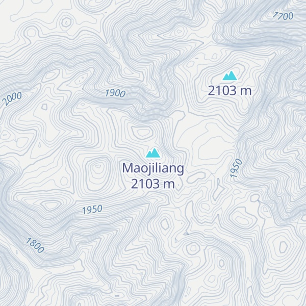 Map of Maojiliang