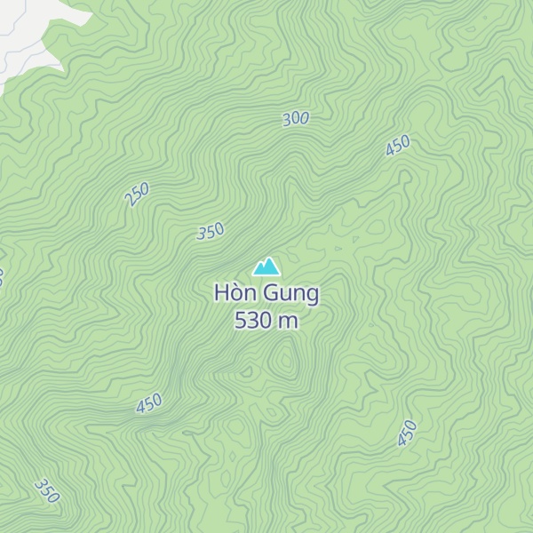 Map of Hòn Gung