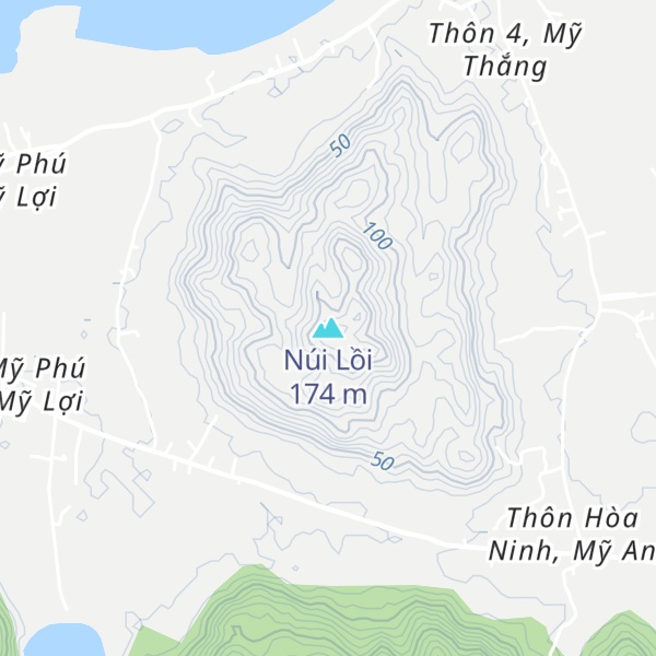 Map of Núi Lồi