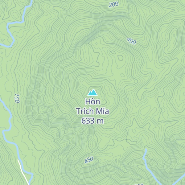 Map of Hòn Trích Mía