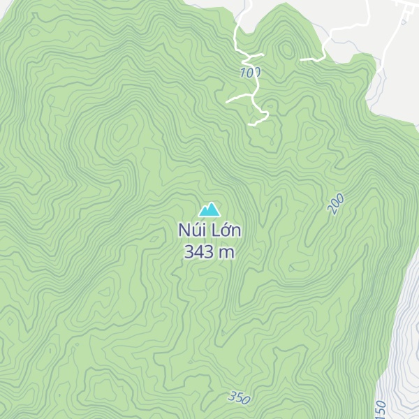 Map of Núi Lớn