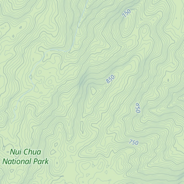 Map of Núi Sua
