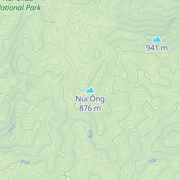 Map of Núi Ông