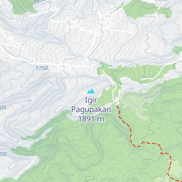Map of Igir Pagupakan