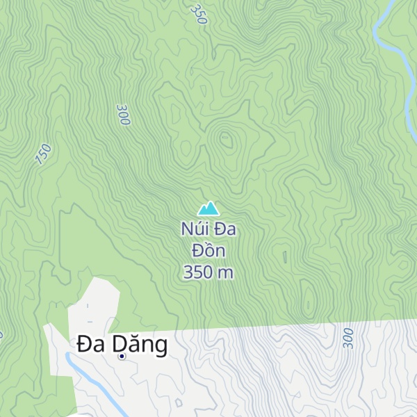 Map of Núi Đa Đồn