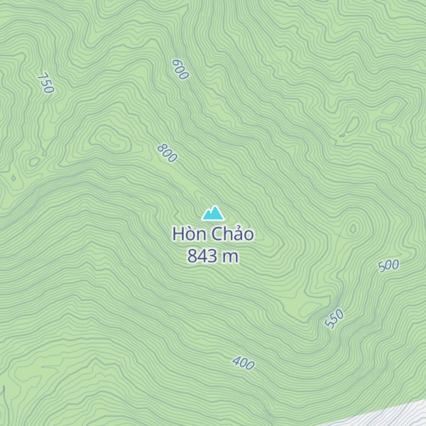 Map of Hòn Chảo
