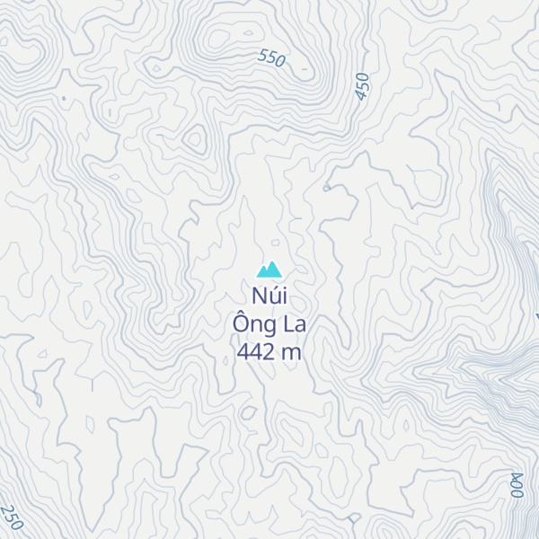 Map of Núi Ông La