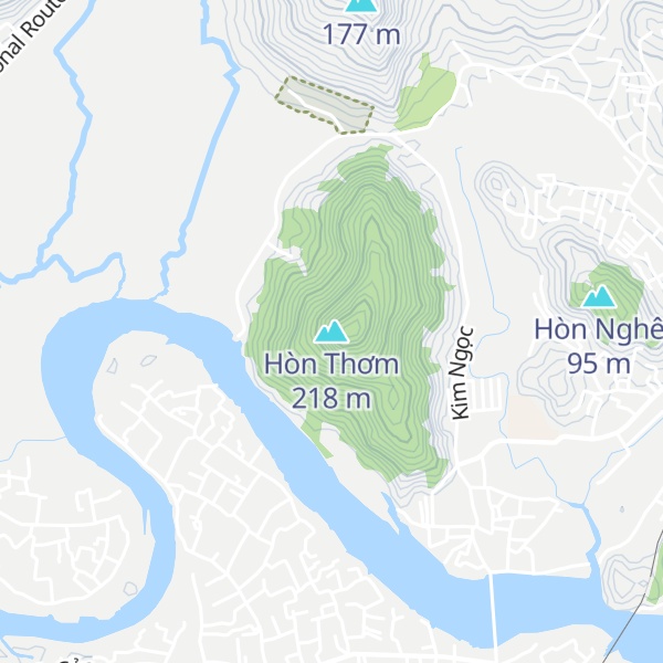 Map of Hòn Thơm