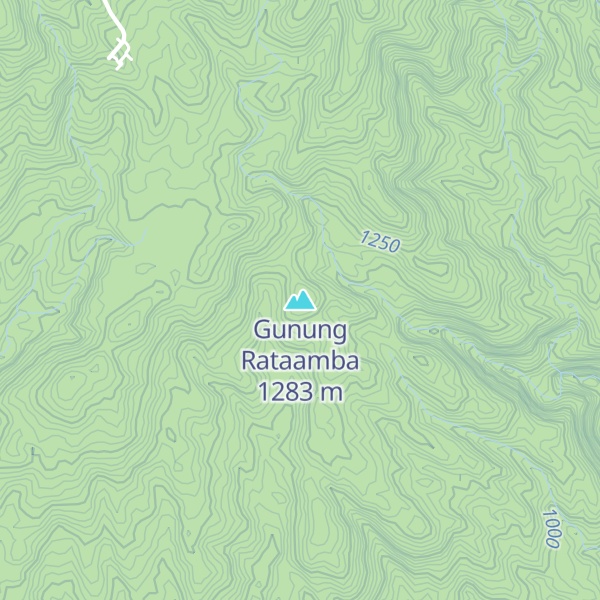 Map of Gunung Rataamba