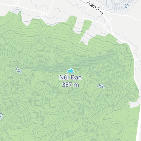 Map of Núi Đạn