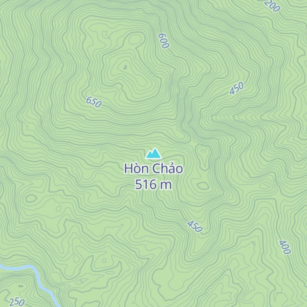 Map of Hòn Chảo