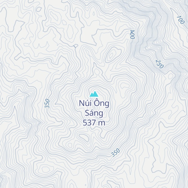Map of Núi Ông Sáng