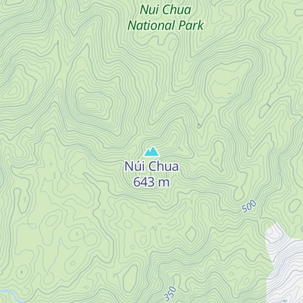 Map of Núi Chua
