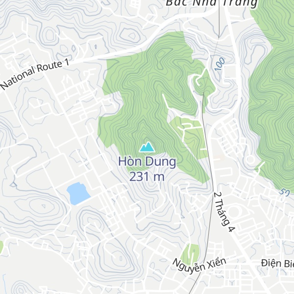 Map of Hòn Dung