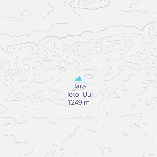 Map of Hara Hötöl Uul